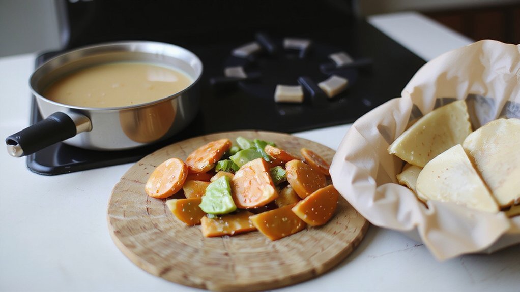chicken noodle mise en place