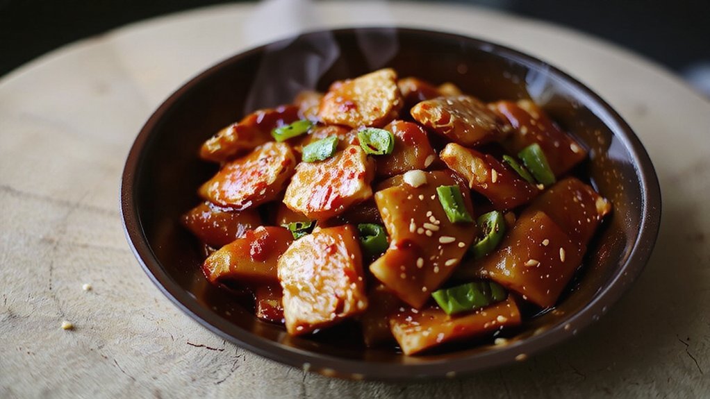 gochujang glazed pulled pork