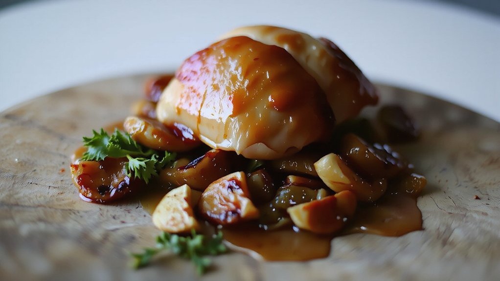 honey garlic chicken thighs