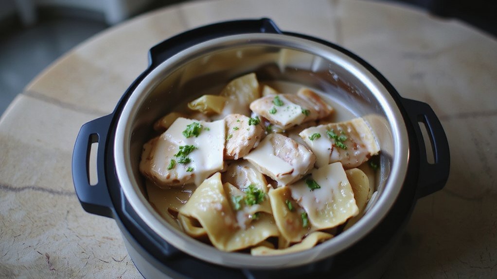 instant pot creamy chicken alfredo