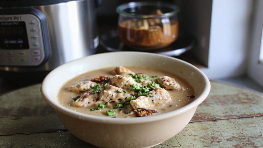 instant pot creamy chicken rice