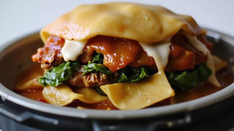 Instant Pot Lasagna: Layered Pasta Without Oven