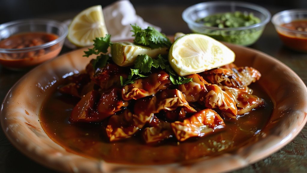 pressure cooked citrus shredded carnitas