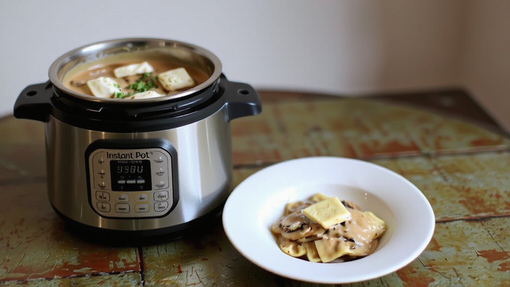 quick instant pot beef stroganoff