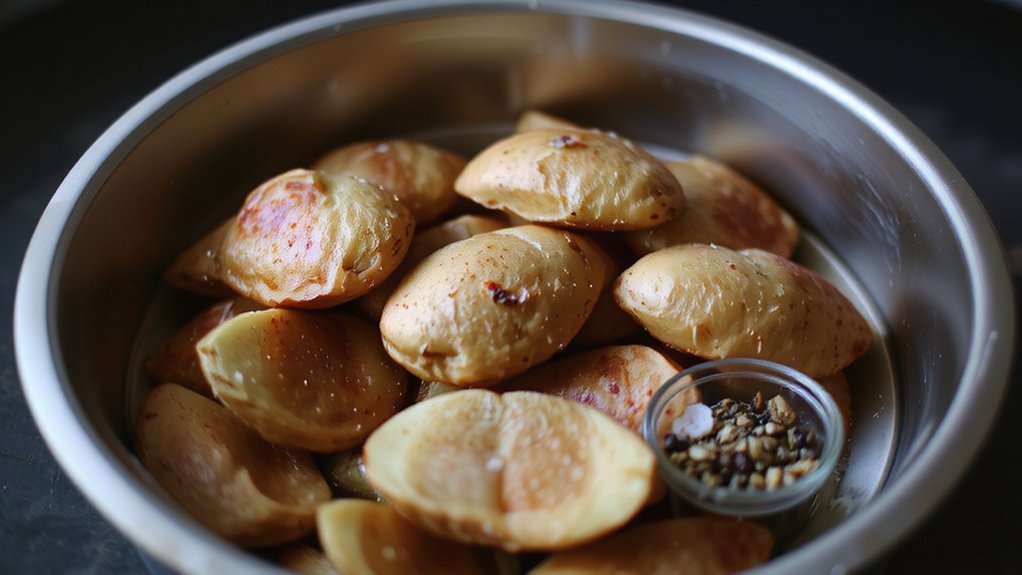 scrub prick oil salt