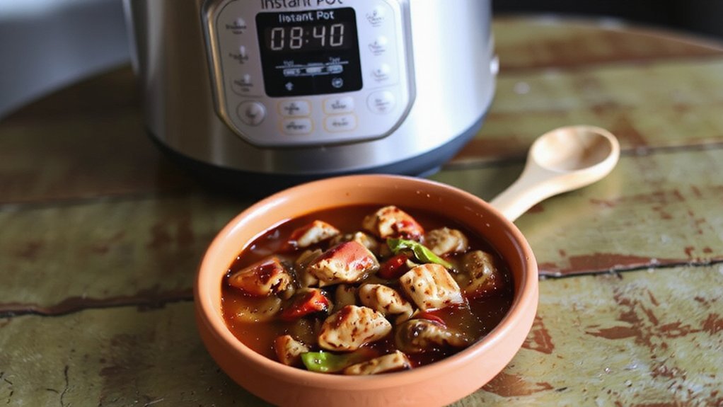 sear beef pressure season serve