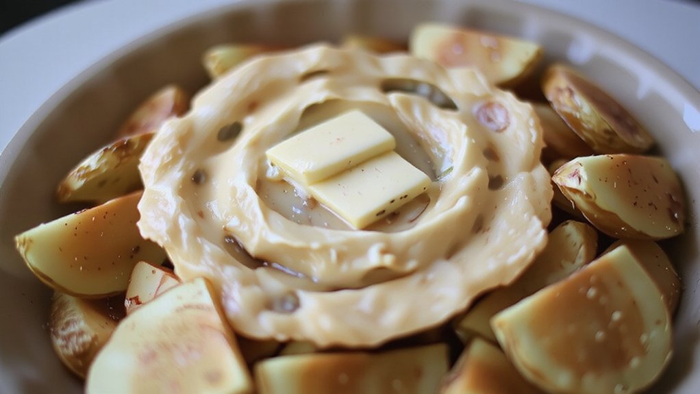 uniform 1 inch potato cubes